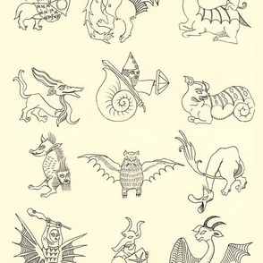 medieval monsters (vertical)