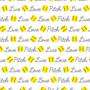 Live Love Pitch Softball