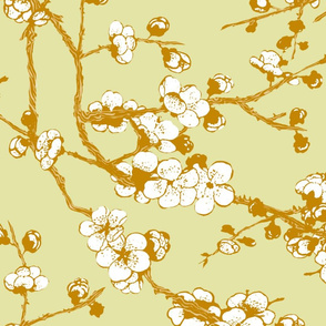 sakura ( pastel yellow)