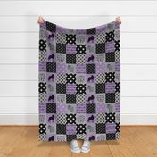 Tribal Fox - Wild/Free - Wholecloth Quilt - Cheater Quilt - TWCQ-6