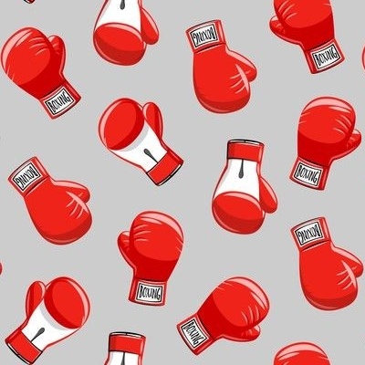 Boxing Glove Fabric, Wallpaper and Home Decor | Spoonflower