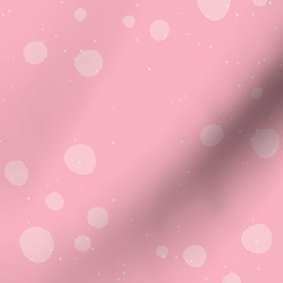 Imaginary pond life (pink specks 02)