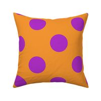 Max quilt A dot orange magenta 8x8