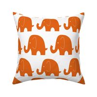 Jumbo Orange Elephant