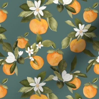 Orange Blossom Teal
