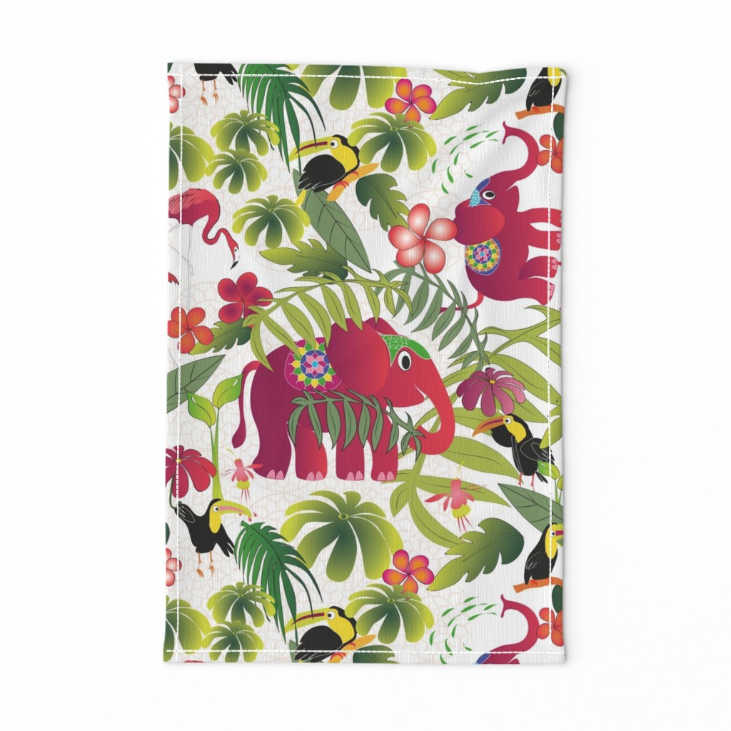 boho paradise elephants a