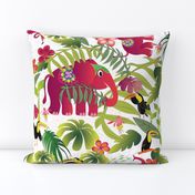 boho paradise elephants a