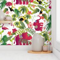 boho paradise elephants a