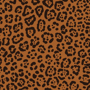 leopard dark brown (large scale)