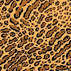 leopard or ocelot light yellow