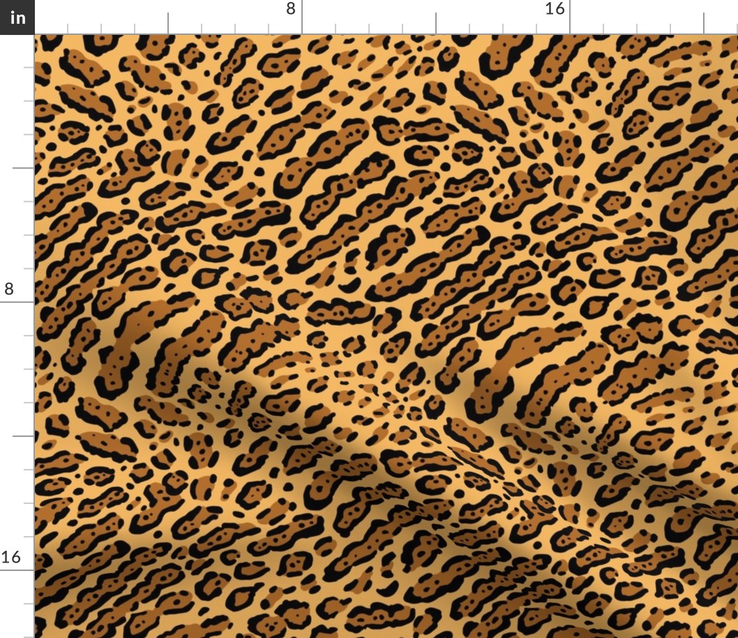 leopard or ocelot light yellow