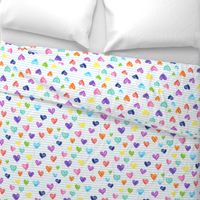 marker hearts - skinny blue stripes - lad19