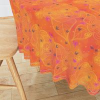 Happy Florals Orange