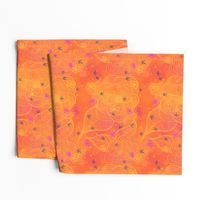 Happy Florals Orange