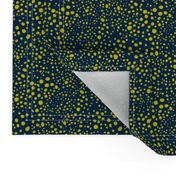 Pebbles - Navy with Mustard