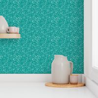 Pebbles - Teal with Mint