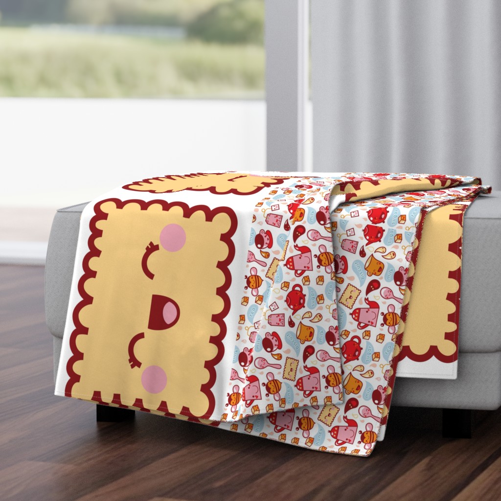 Biscuit Pillow for linnen cotton canvas!