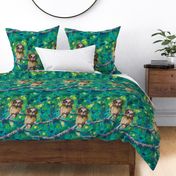 Woodland Owls - Large Pattern