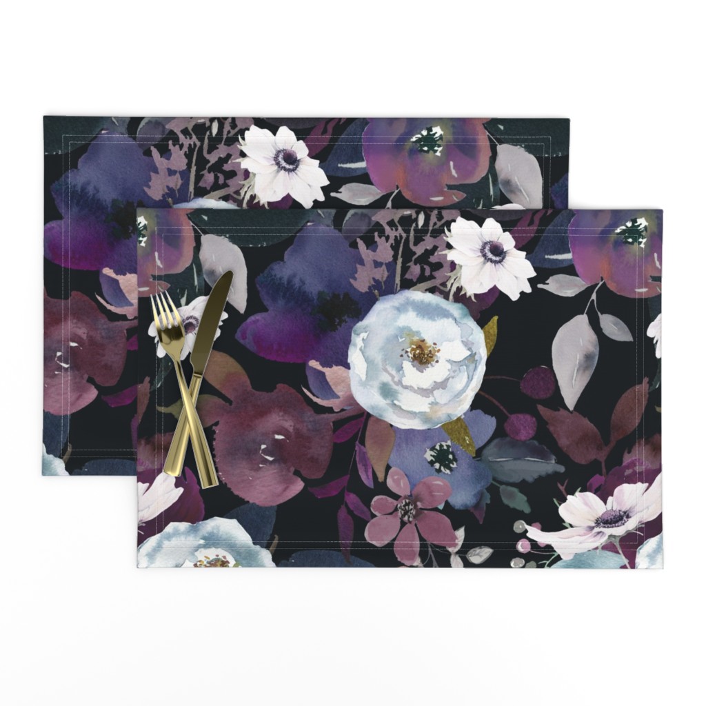 Moody Midnight Floral 