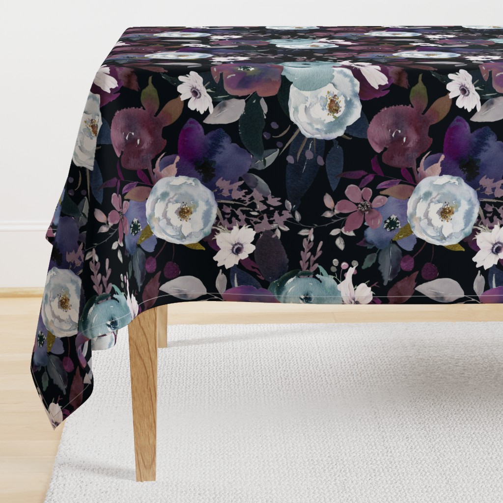 Moody Midnight Floral 