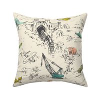 ADVENTURE TOILE_RETRO