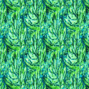 Leafy abstract, Medium