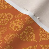 paisley orange