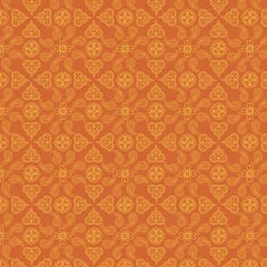 paisley orange