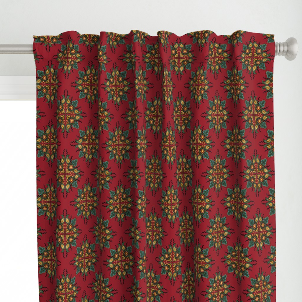 indian floral pattern (small scale)