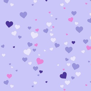 Splash hearts grape