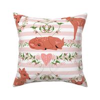 Sweet Pea Fawn Large Print