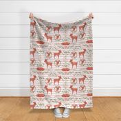 Sweet Pea Fawn Large Print