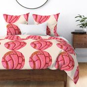 Pan Dulce Pink Concha Light