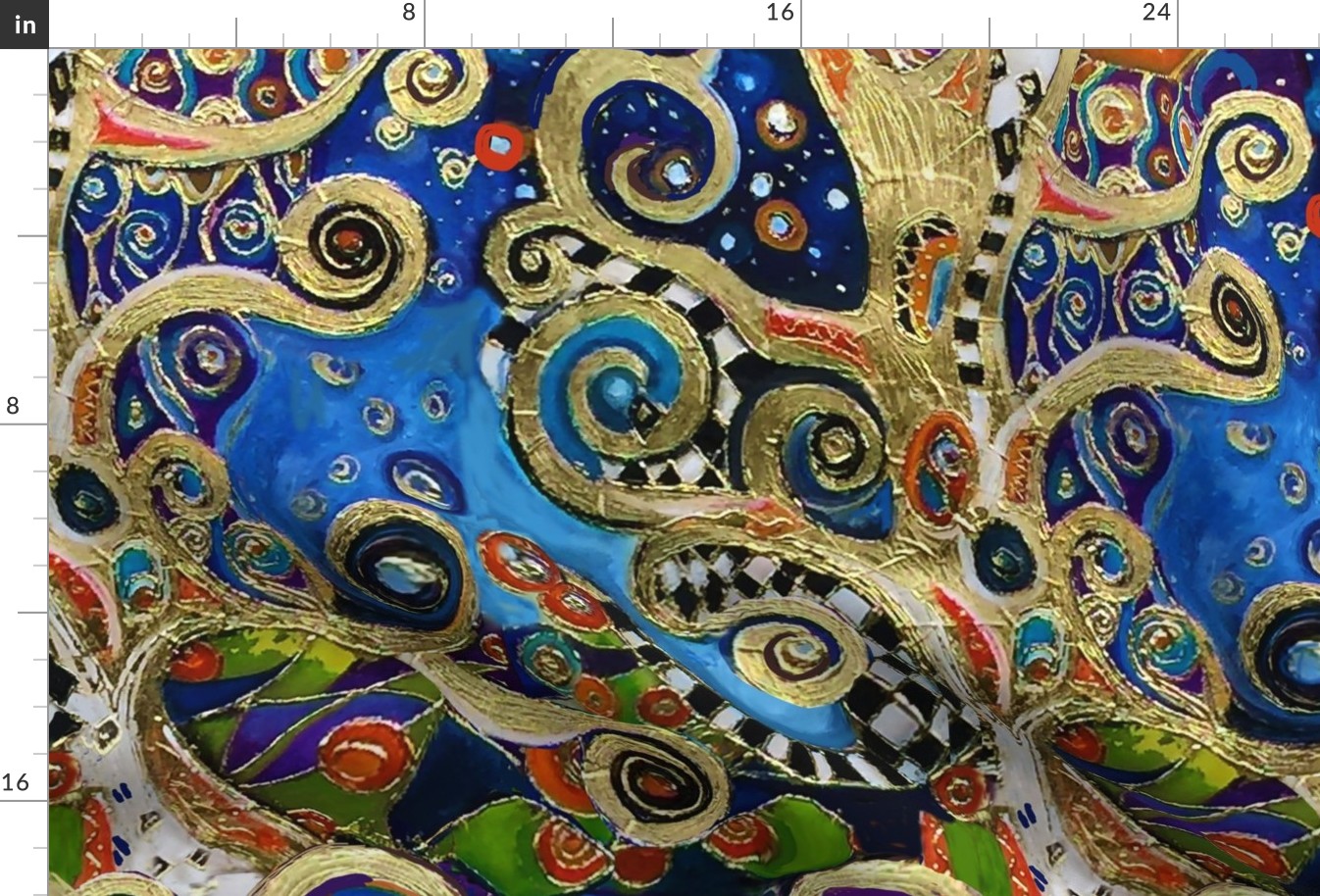 Seasons of Klimt: Fabric of Hope 2