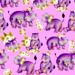 hippo purple