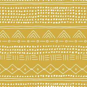 Minimal mudcloth bohemian mayan abstract indian summer love aztec design yellow ochre