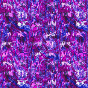 Leafy abstract, Purple, Large