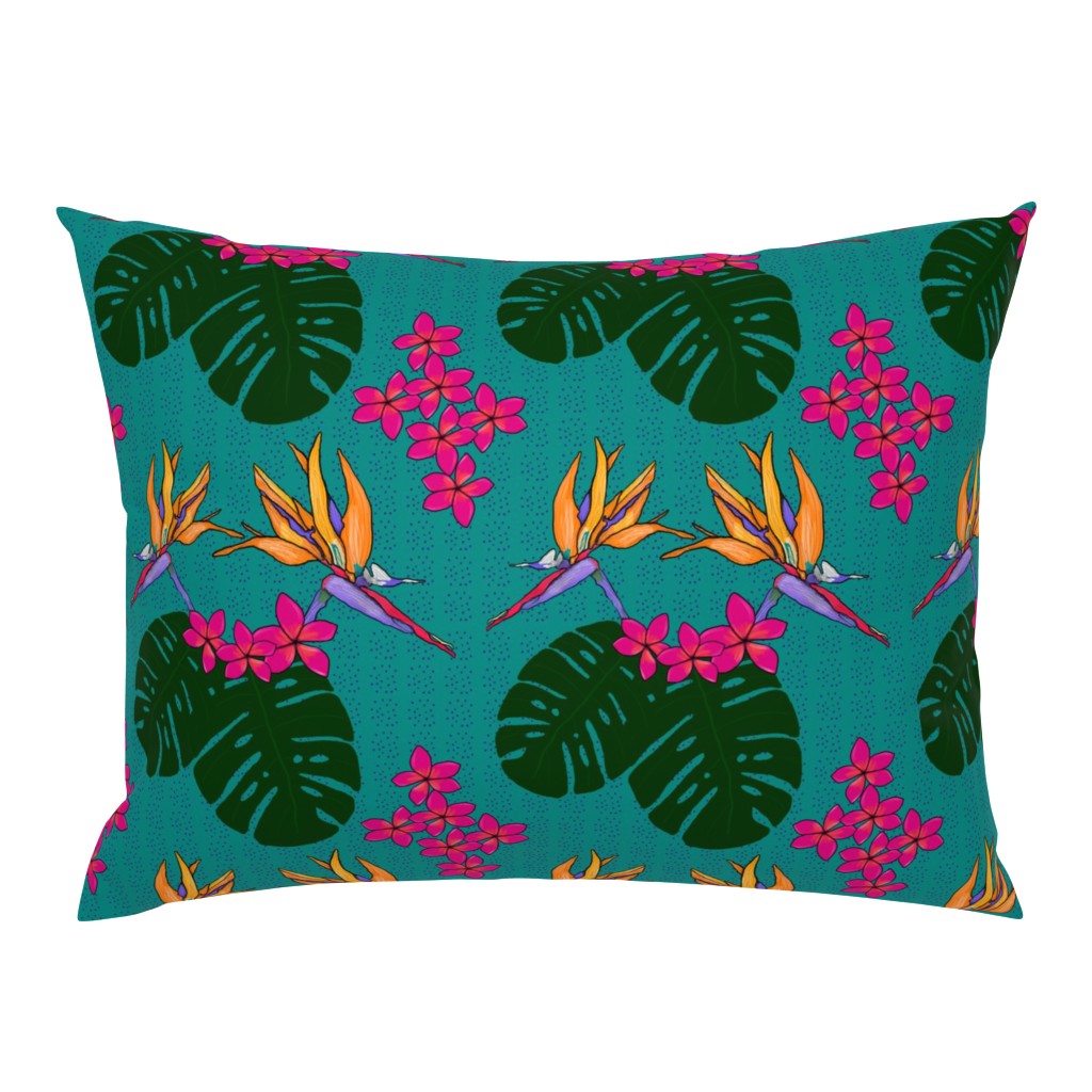 Bohemian Tropical Paradise Teal