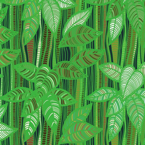 Foliage - Green Bamboo 
