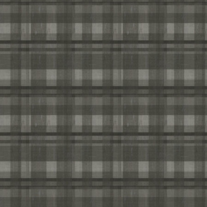 Distressed Grey Plaid