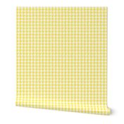 Happy Yellow Houndstooth