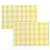 Happy Yellow Houndstooth