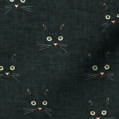 Noir Cat Face (black) MED 