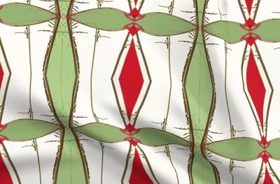 Holiday Origami Creeper Style Large Spoonflower