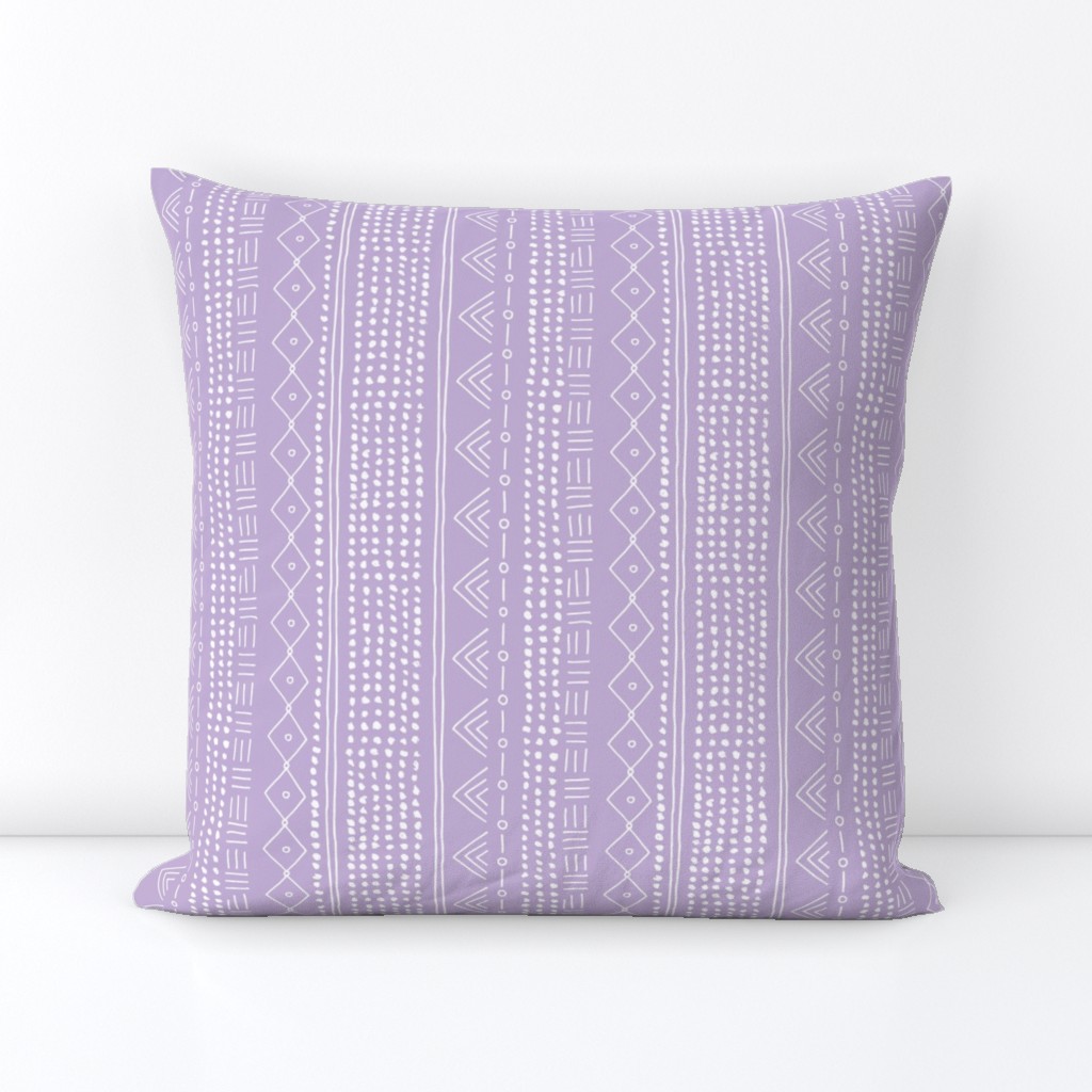 Minimal mudcloth bohemian mayan abstract indian summer love aztec design dusty lilac vertical rotated