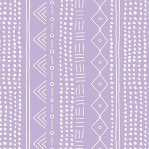 Minimal mudcloth bohemian mayan abstract indian summer love aztec design dusty lilac vertical rotated