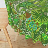 Leafy Bohemian Tropical