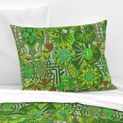 Leafy Bohemian Tropical