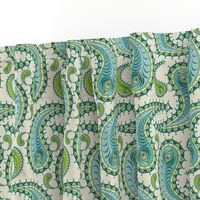 Peacock Feather Paisley