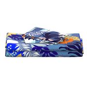 L - Tropical Foliage - 2. Blue Boho 